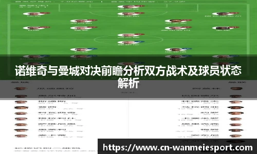 诺维奇与曼城对决前瞻分析双方战术及球员状态解析